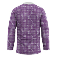 Poni Hawaii Breadfruit Palaka Motifs Hockey Jersey LT14 - Polynesian Pride