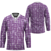 Poni Hawaii Breadfruit Palaka Motifs Hockey Jersey LT14 - Polynesian Pride