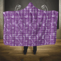 Poni Hawaii Breadfruit Palaka Motifs Hooded Blanket LT14 - Polynesian Pride