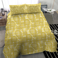 Melemele Hawaii Breadfruit Palaka Motifs Bedding Set LT14 - Polynesian Pride