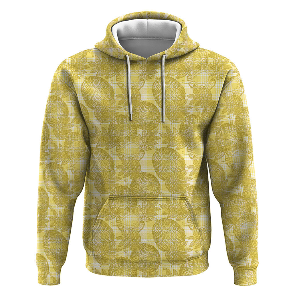 Melemele Hawaii Breadfruit Palaka Motifs Hoodie