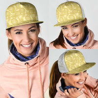 Melemele Hawaii Breadfruit Palaka Motifs Mesh Trucker Cap LT14 - Polynesian Pride