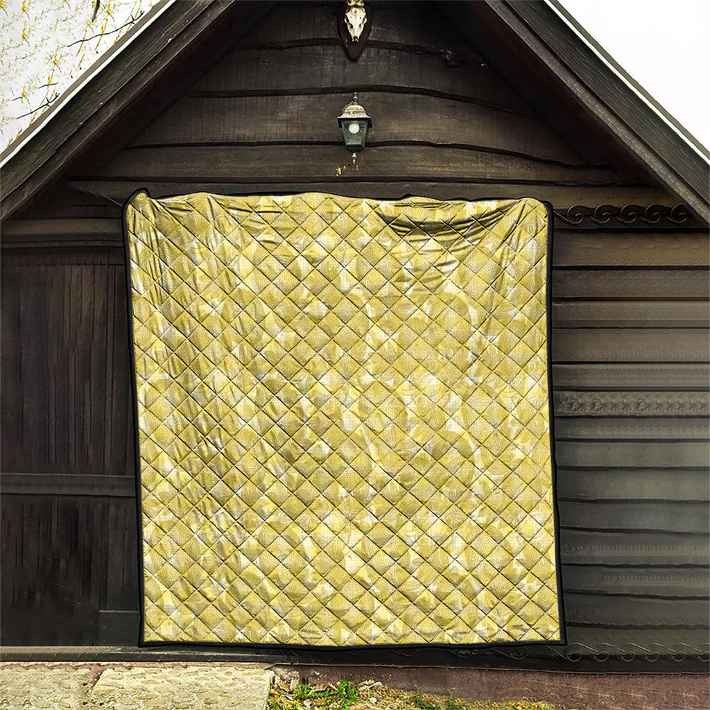 Melemele Hawaii Breadfruit Palaka Motifs Quilt LT14 - Polynesian Pride