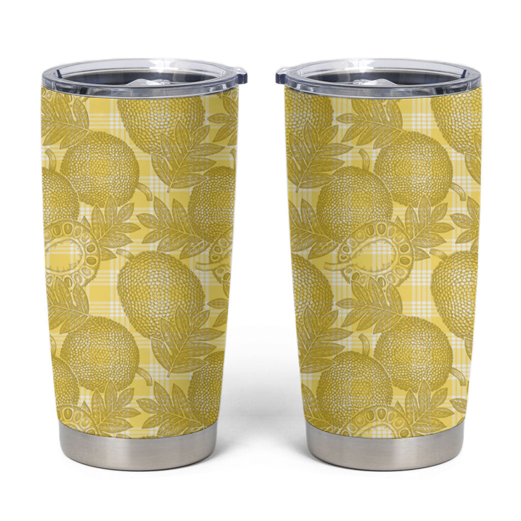 Melemele Hawaii Breadfruit Palaka Motifs Tumbler Cup