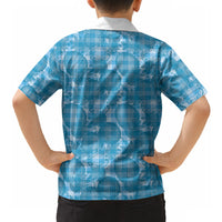 Polu Hawaii Breadfruit Palaka Motifs Hawaiian Shirt LT14 - Polynesian Pride