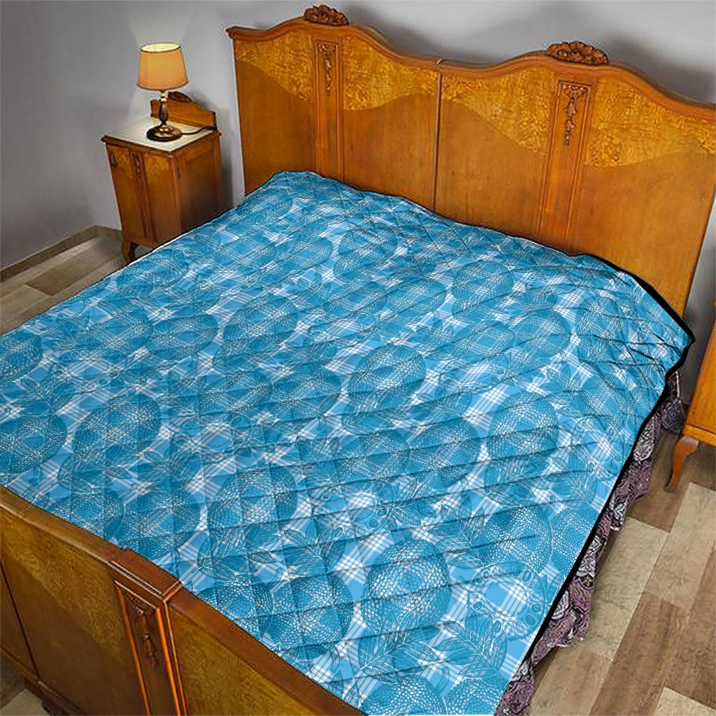 Polu Hawaii Breadfruit Palaka Motifs Quilt LT14 - Polynesian Pride