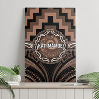 Aotearoa Kati Mamoe Canvas Wall Art Maori Iwi Poutama Puhoro Tattoo LT14 - Polynesian Pride