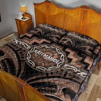 Aotearoa Kati Mamoe Quilt Bed Set Maori Iwi Poutama Puhoro Tattoo LT14 - Polynesian Pride