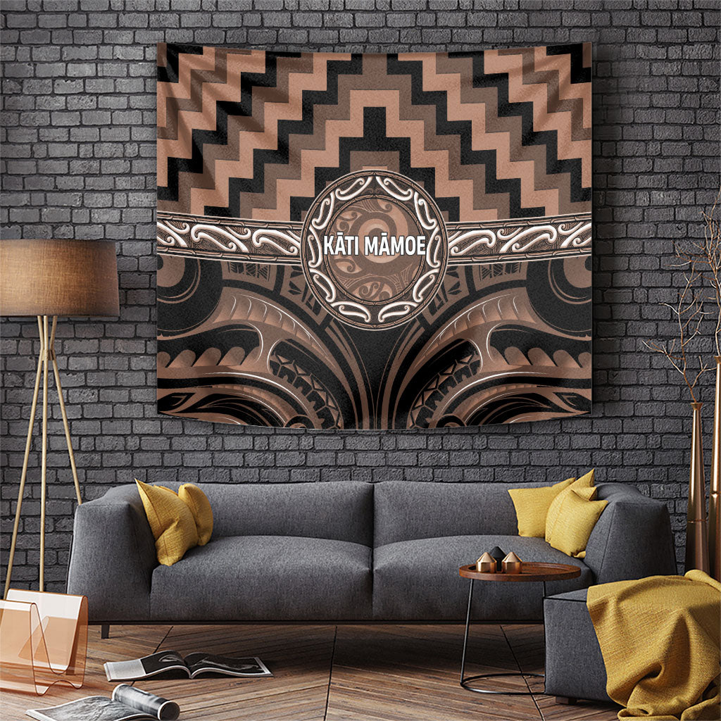 Aotearoa Kati Mamoe Tapestry Maori Iwi Poutama Puhoro Tattoo