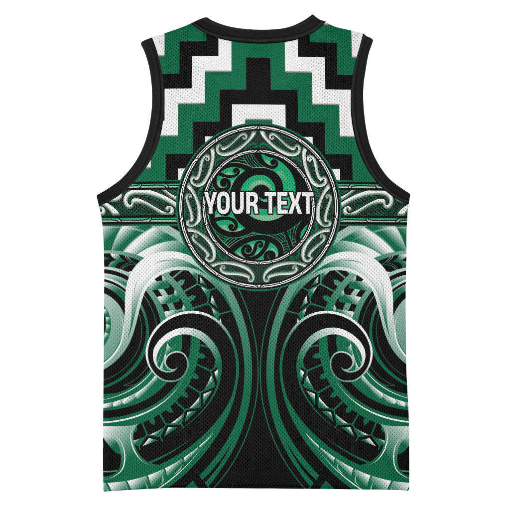 Aotearoa Whakatohea Personalised Basketball Jersey Maori Iwi Poutama Puhoro Tattoo LT14 - Polynesian Pride