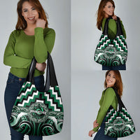 Aotearoa Whakatohea Grocery Bag Maori Iwi Poutama Puhoro Tattoo LT14 - Polynesian Pride