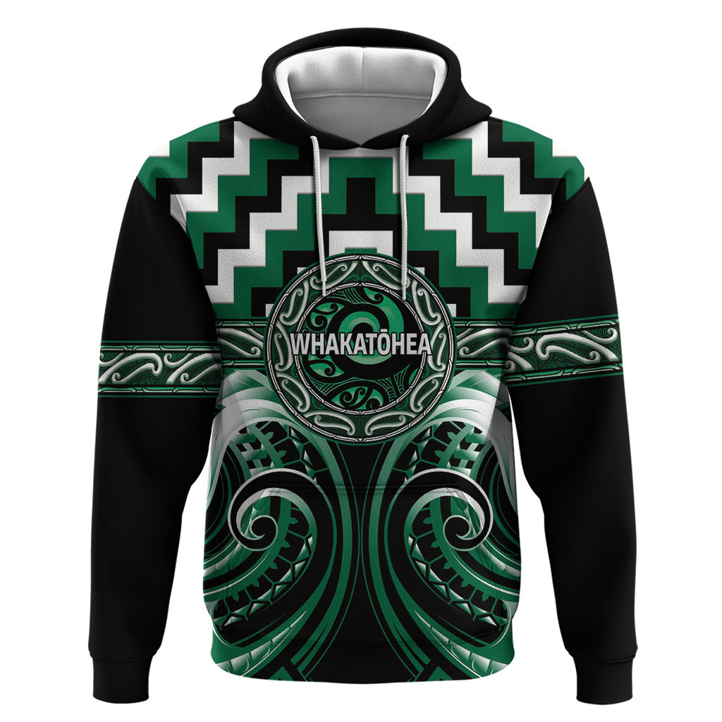 Aotearoa Whakatohea Personalised Hoodie Maori Iwi Poutama Puhoro Tattoo