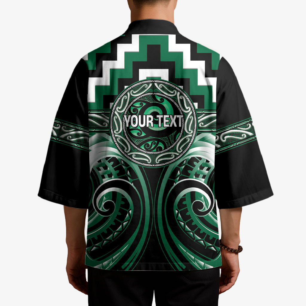 Aotearoa Whakatohea Personalised Kimono Maori Iwi Poutama Puhoro Tattoo LT14 - Polynesian Pride