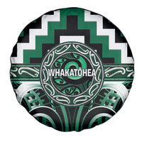 Aotearoa Whakatohea Spare Tire Cover Maori Iwi Poutama Puhoro Tattoo LT14 - Polynesian Pride
