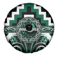 Aotearoa Whakatohea Spare Tire Cover Maori Iwi Poutama Puhoro Tattoo LT14 - Polynesian Pride