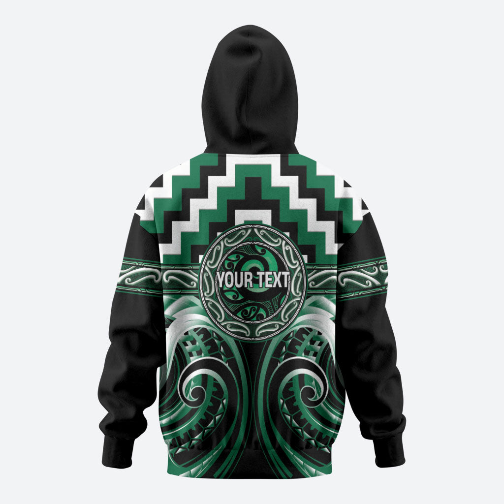 Aotearoa Whakatohea Personalised Zip Hoodie Maori Iwi Poutama Puhoro Tattoo LT14 - Polynesian Pride