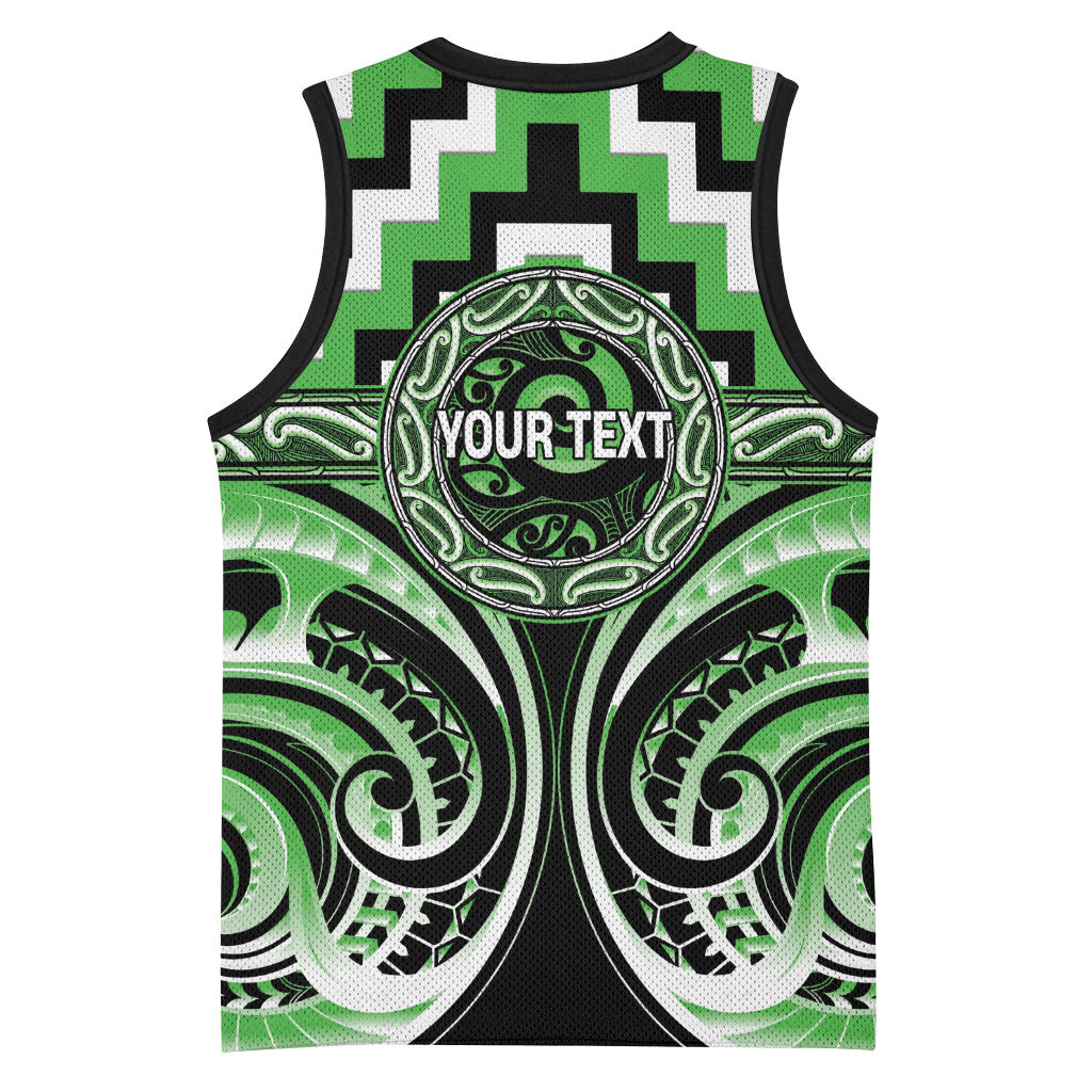 Aotearoa Ngati Awa Personalised Basketball Jersey Maori Iwi Poutama Puhoro Tattoo LT14 - Polynesian Pride