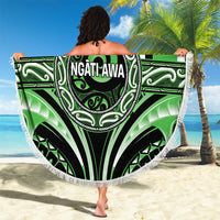 Aotearoa Ngati Awa Beach Blanket Maori Iwi Poutama Puhoro Tattoo LT14 - Polynesian Pride