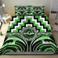 Aotearoa Ngati Awa Bedding Set Maori Iwi Poutama Puhoro Tattoo LT14 - Polynesian Pride