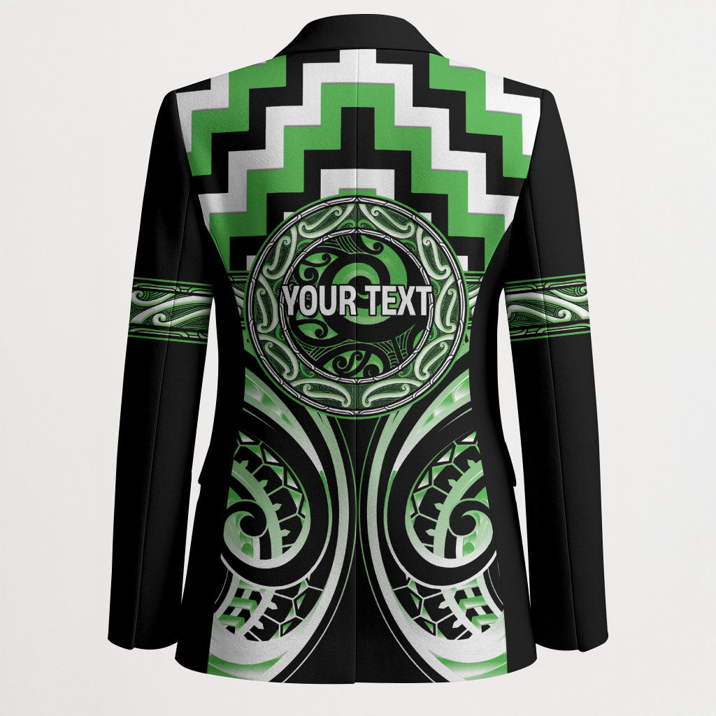 Aotearoa Ngati Awa Personalised Blazer Maori Iwi Poutama Puhoro Tattoo LT14 - Polynesian Pride