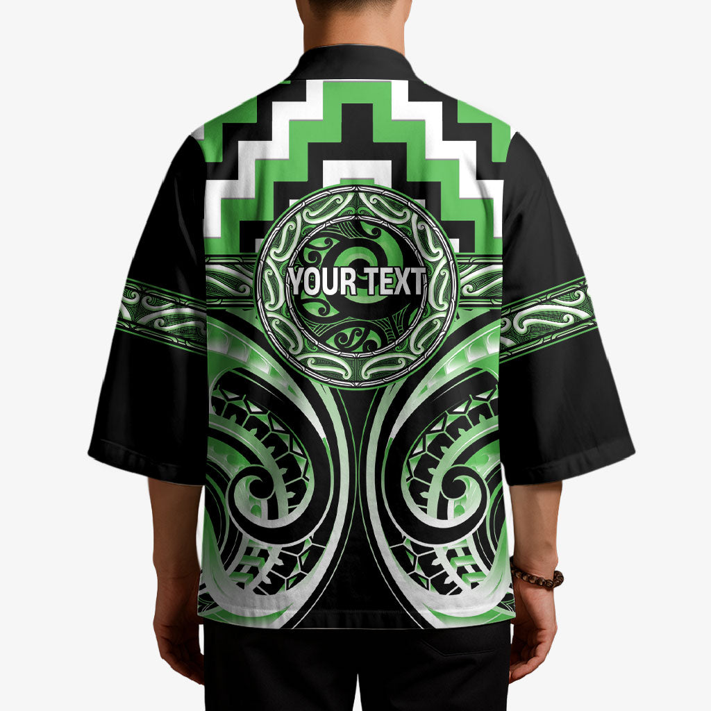 Aotearoa Ngati Awa Personalised Kimono Maori Iwi Poutama Puhoro Tattoo LT14 - Polynesian Pride