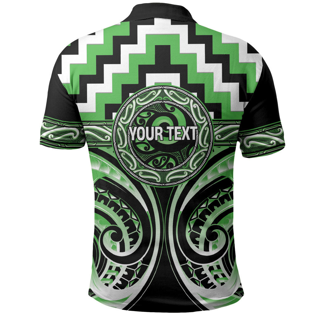 Aotearoa Ngati Awa Personalised Polo Shirt Maori Iwi Poutama Puhoro Tattoo LT14 - Polynesian Pride