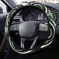 Aotearoa Ngati Awa Steering Wheel Cover Maori Iwi Poutama Puhoro Tattoo LT14 - Polynesian Pride