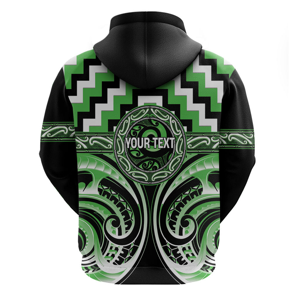 Aotearoa Ngati Awa Personalised Zip Hoodie Maori Iwi Poutama Puhoro Tattoo LT14 - Polynesian Pride