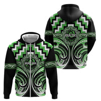 Aotearoa Ngati Awa Personalised Zip Hoodie Maori Iwi Poutama Puhoro Tattoo LT14 - Polynesian Pride