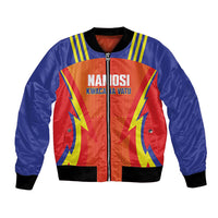Namosi Fiji 2026 Rugby Custom Bomber Jacket Kwaca Na Vatu LT14 Unisex Red - Polynesian Pride