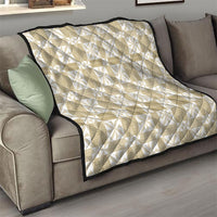Beige Ngatu Pattern Malo e Lelei Tonga Quilt LT14 - Polynesian Pride