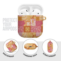 Aloha Hawaii Quilt Floral Patchwork Style AirPods Case LT14 - Polynesian Pride