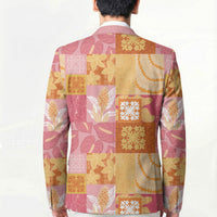 Aloha Hawaii Quilt Floral Patchwork Style Blazer LT14 - Polynesian Pride