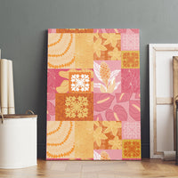 Aloha Hawaii Quilt Floral Patchwork Style Canvas Wall Art LT14 - Polynesian Pride
