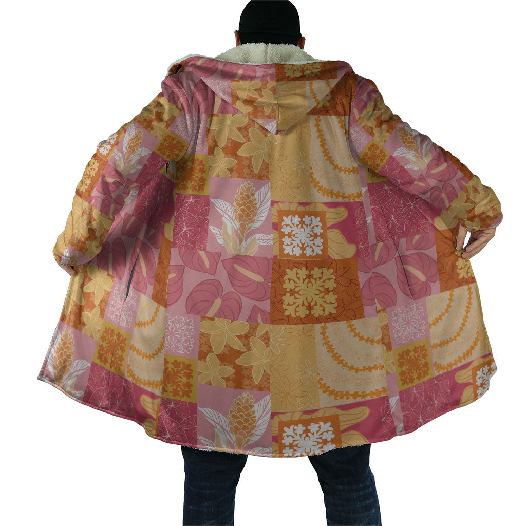 Aloha Hawaii Quilt Floral Patchwork Style Cloak LT14 - Polynesian Pride