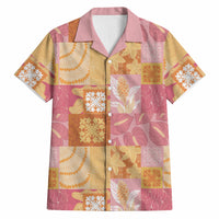 Aloha Hawaii Quilt Floral Patchwork Style Hawaiian Shirt LT14 Multicolor - Polynesian Pride