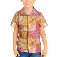 Aloha Hawaii Quilt Floral Patchwork Style Hawaiian Shirt LT14 - Polynesian Pride