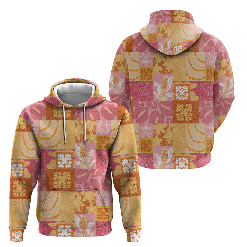 Aloha Hawaii Quilt Floral Patchwork Style Hoodie LT14 - Polynesian Pride