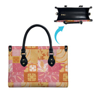 Aloha Hawaii Quilt Floral Patchwork Style Leather Bag LT14 - Polynesian Pride