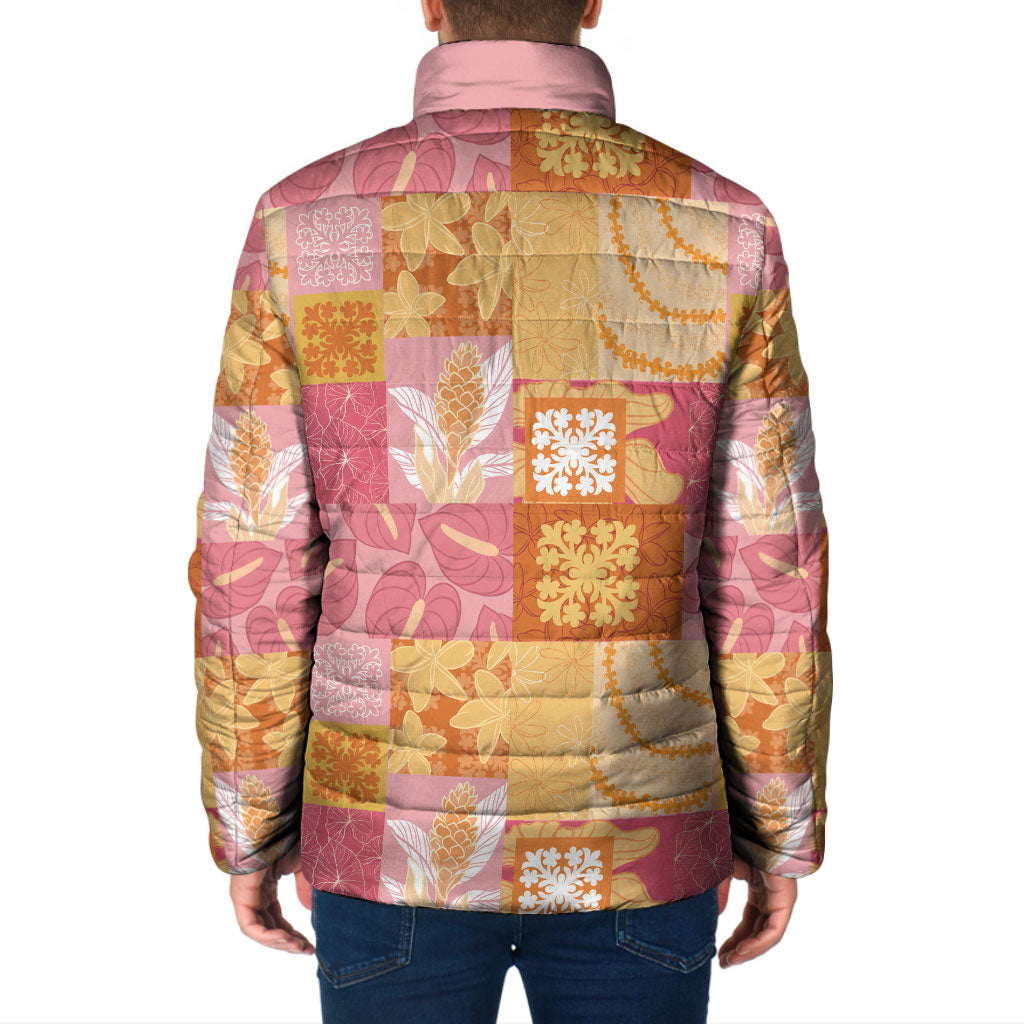 Aloha Hawaii Quilt Floral Patchwork Style Padded Jacket LT14 - Polynesian Pride