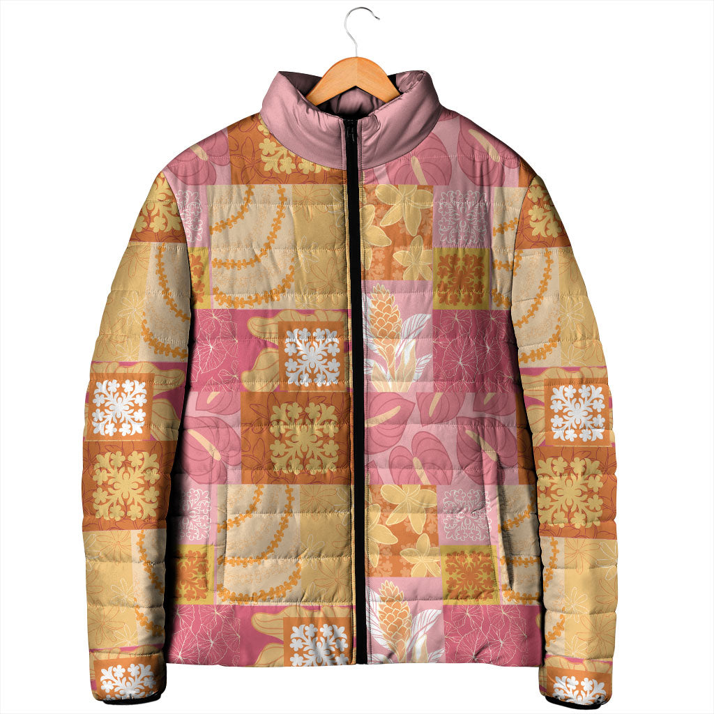 Aloha Hawaii Quilt Floral Patchwork Style Padded Jacket LT14 - Polynesian Pride