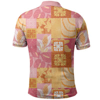 Aloha Hawaii Quilt Floral Patchwork Style Polo Shirt LT14 - Polynesian Pride