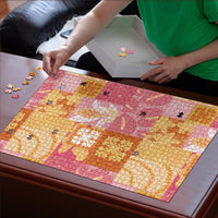 Aloha Hawaii Quilt Floral Patchwork Style Puzzle LT14 - Polynesian Pride