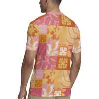 Aloha Hawaii Quilt Floral Patchwork Style Rugby Jersey LT14 - Polynesian Pride