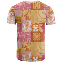 Aloha Hawaii Quilt Floral Patchwork Style T Shirt LT14 - Polynesian Pride