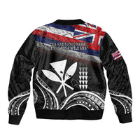 Hawaii Independence Day Bomber Jacket La Kuokoa - Happy 28th November LT14 - Polynesian Pride