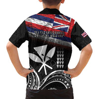 Hawaii Independence Day Family Matching Summer Maxi Dress and Hawaiian Shirt La Kuokoa - Happy 28th November LT14 - Polynesian Pride