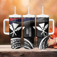 Hawaii Independence Day Tumbler With Handle La Kuokoa - Happy 28th November