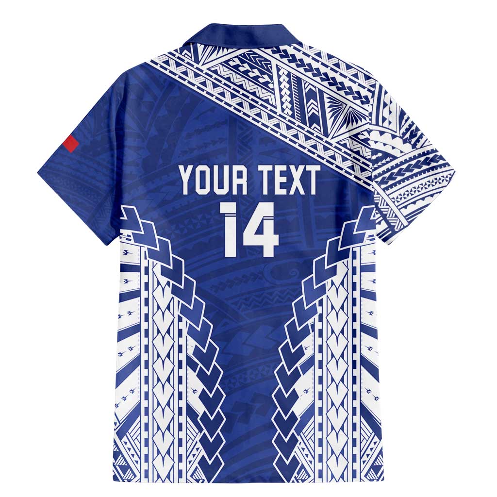 Toa Samoa Rugby Custom Family Matching Mermaid Dress and Hawaiian Shirt Go Champions Pacific Samoan Pattern LT14 - Polynesian Pride