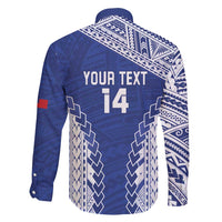 Toa Samoa Rugby Custom Family Matching Mermaid Dress and Hawaiian Shirt Go Champions Pacific Samoan Pattern LT14 - Polynesian Pride
